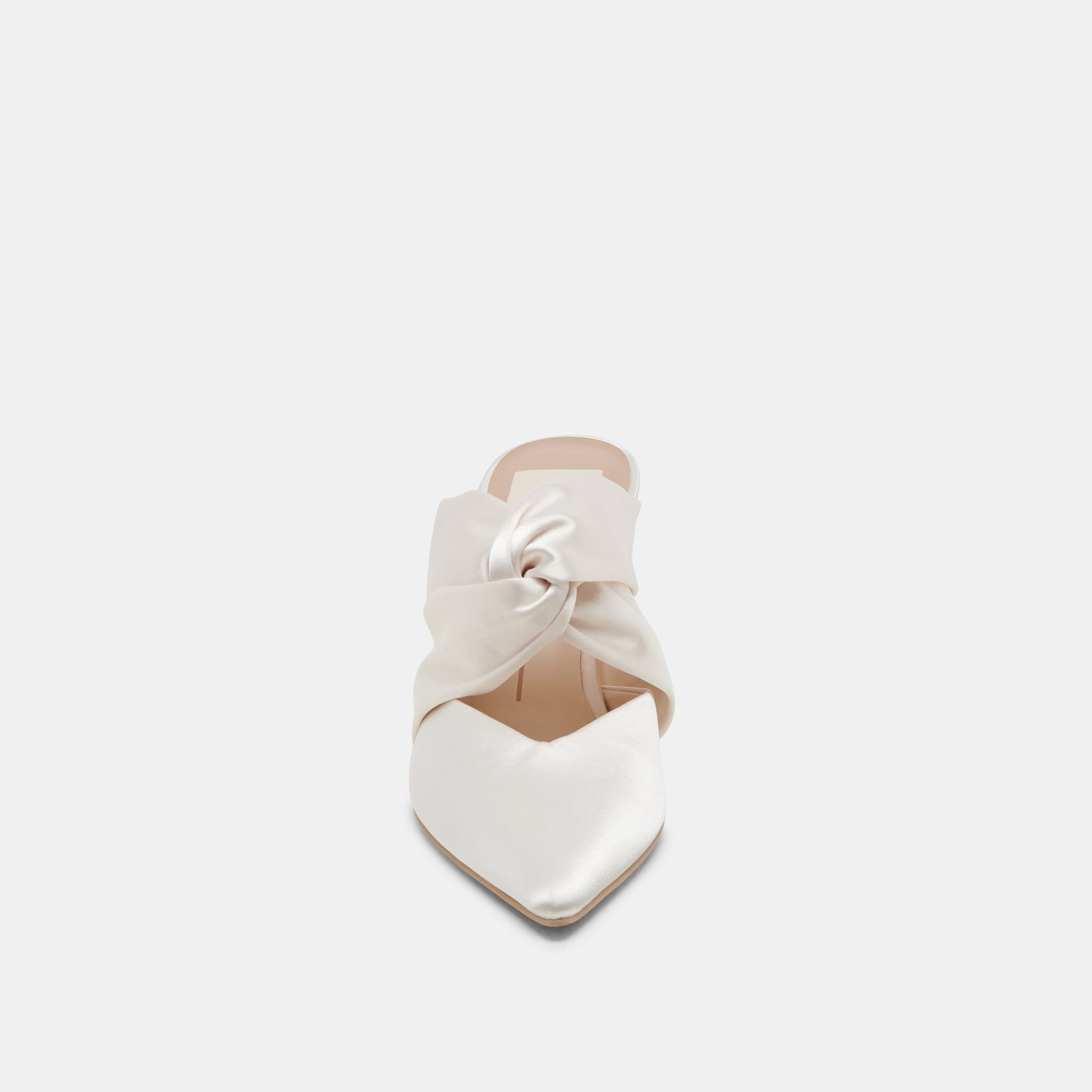 KELSY Women's High Heels - Creme Satin Pumps for Women | Elegant Dress Shoes for Weddings, Parties & Special Occasions