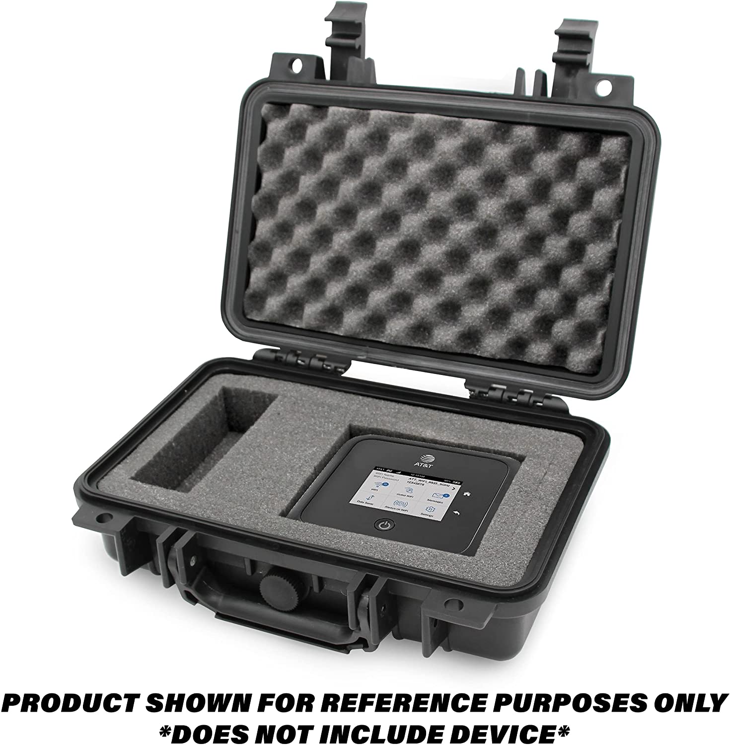 CASEMATIX Waterproof Travel Case for Netgear Nighthawk 5G Mobile Hotspot MR5200/M5/MR5100 - Crushproof Customizable Router Accessories | Perfect for Outdoor Adventures, Business Travel & Daily Commuting