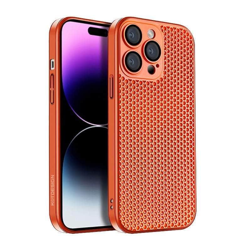 Premium Heat Dissipation Cooling Case for iPhone 15 Plus - Shockproof & Anti-Scratch Protection - Perfect for Gaming, Streaming & Heavy Usage