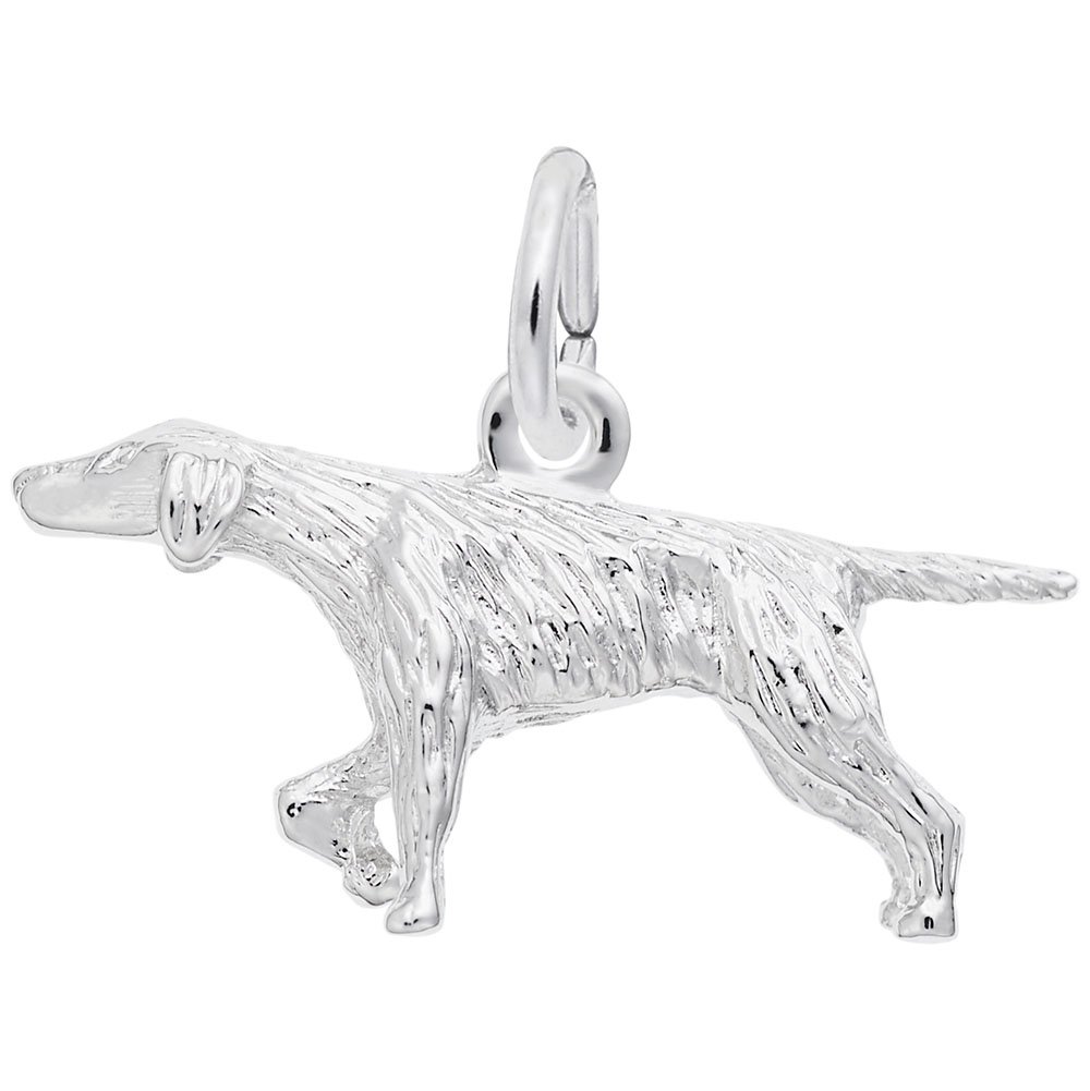 Pointer Dog Charm Pendant - Sterling Silver or Gold Plated Pet Jewelry for Bracelets & Necklaces - Perfect Gift for Dog Lovers & Pet Owners - Great for Everyday Wear, Special Occasions & Pet Memorials