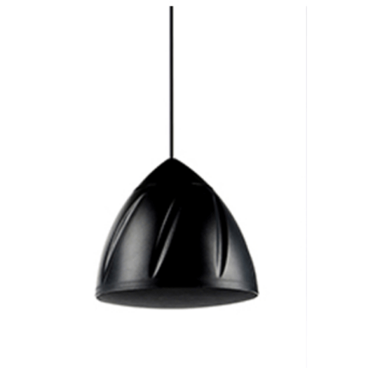 MG PS 65B 6.5 Inch Black Pendant Speaker - High-Quality Ceiling Mount Audio for Home Theater, Restaurants, and Outdoor Patios