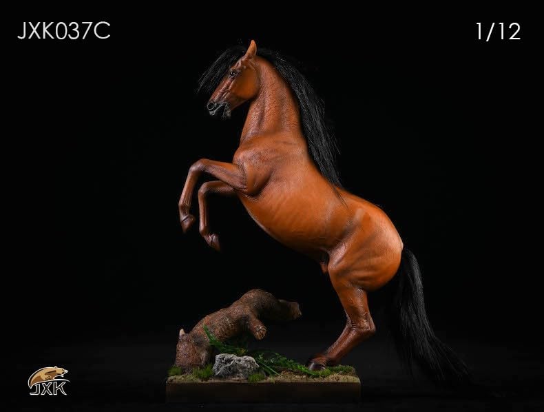 Handmade Horse Statues - Elegant Desktop Decor & Unique Gift for Horse Lovers | Perfect for Home Office, Farmhouse Decor & Equestrian Gifts