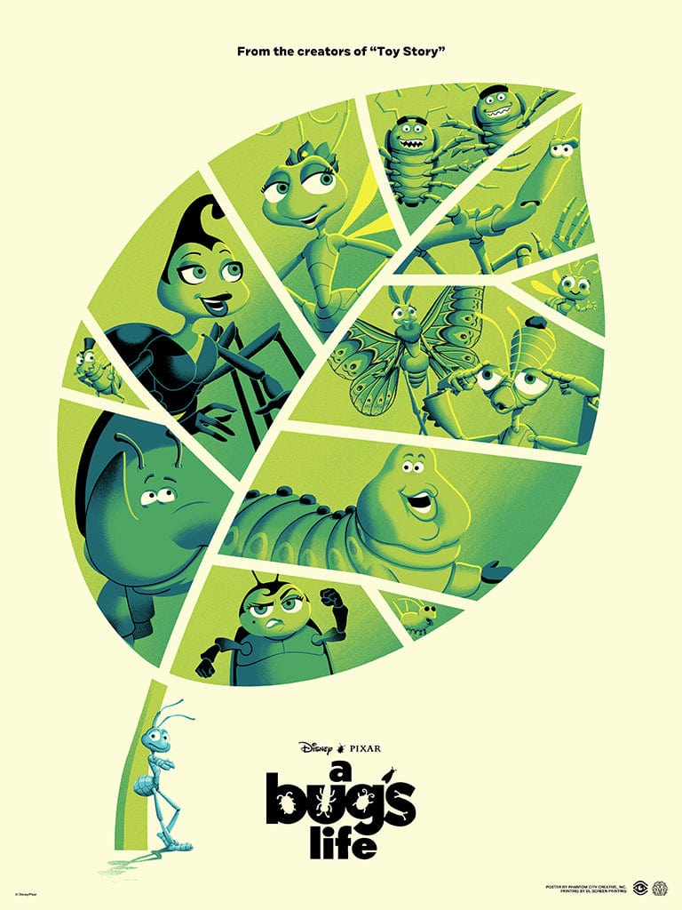 A Bug's Life Movie Poster - High-Quality Disney Pixar Wall Art for Kids Room, Living Room, or Classroom Decor