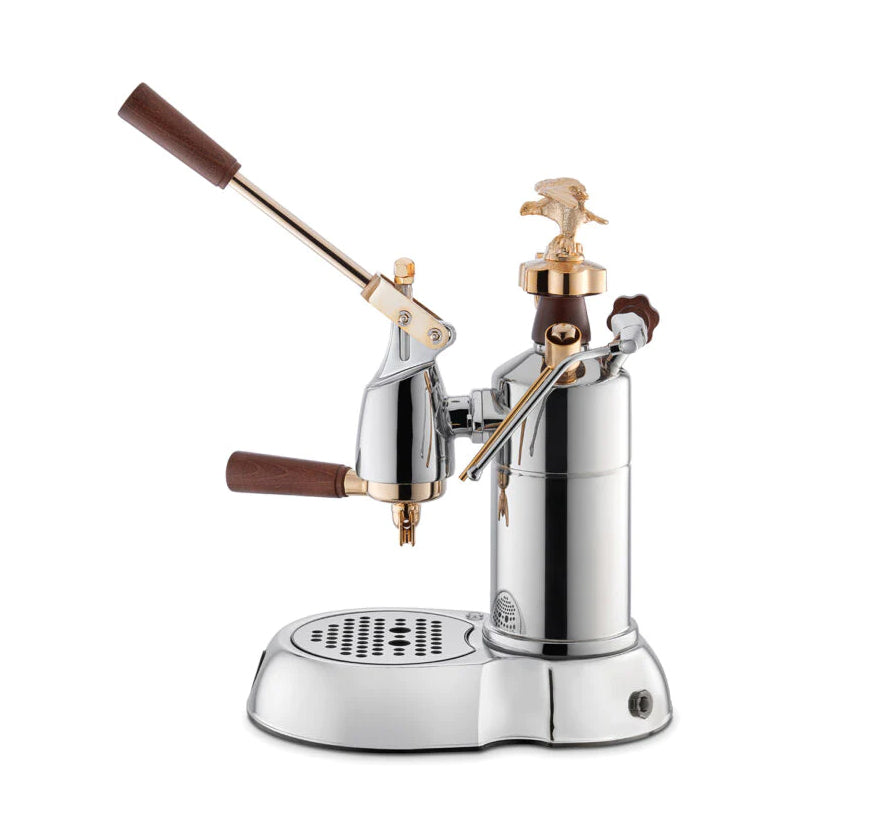 La Pavoni Professional Expo 16 Cup EXP 16 Espresso Machine - Premium Italian Coffee Maker for Home & Office Use - Perfect for Entertaining Guests or Daily Coffee Rituals