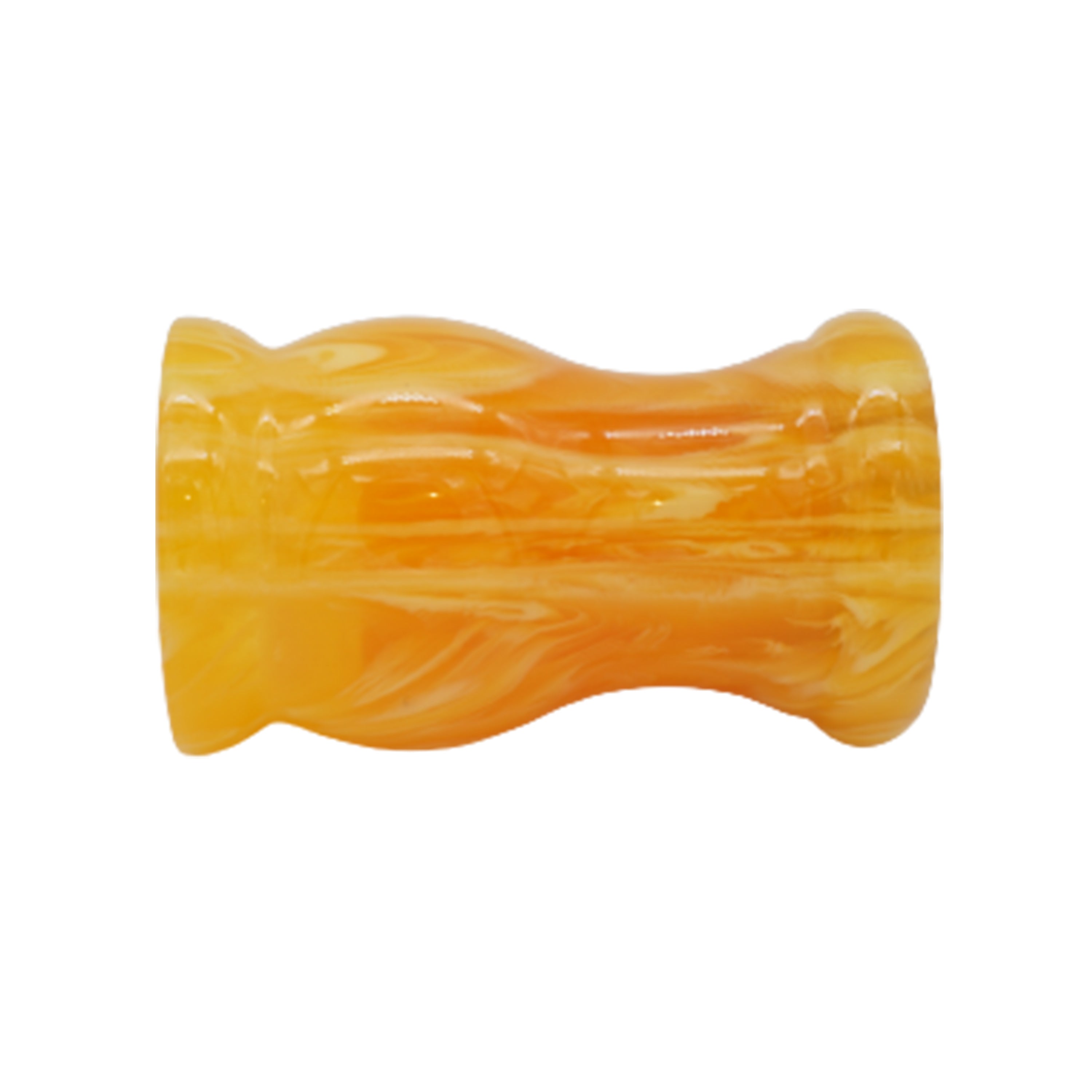 Premium Amber Handmade Shaving Brush Handle - Fits 24mm & 26mm Knots - Perfect for Wet Shaving & Grooming Gifts