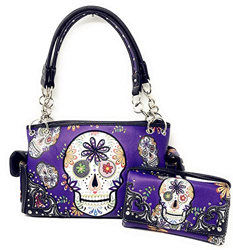Sugar Skull Purple Set