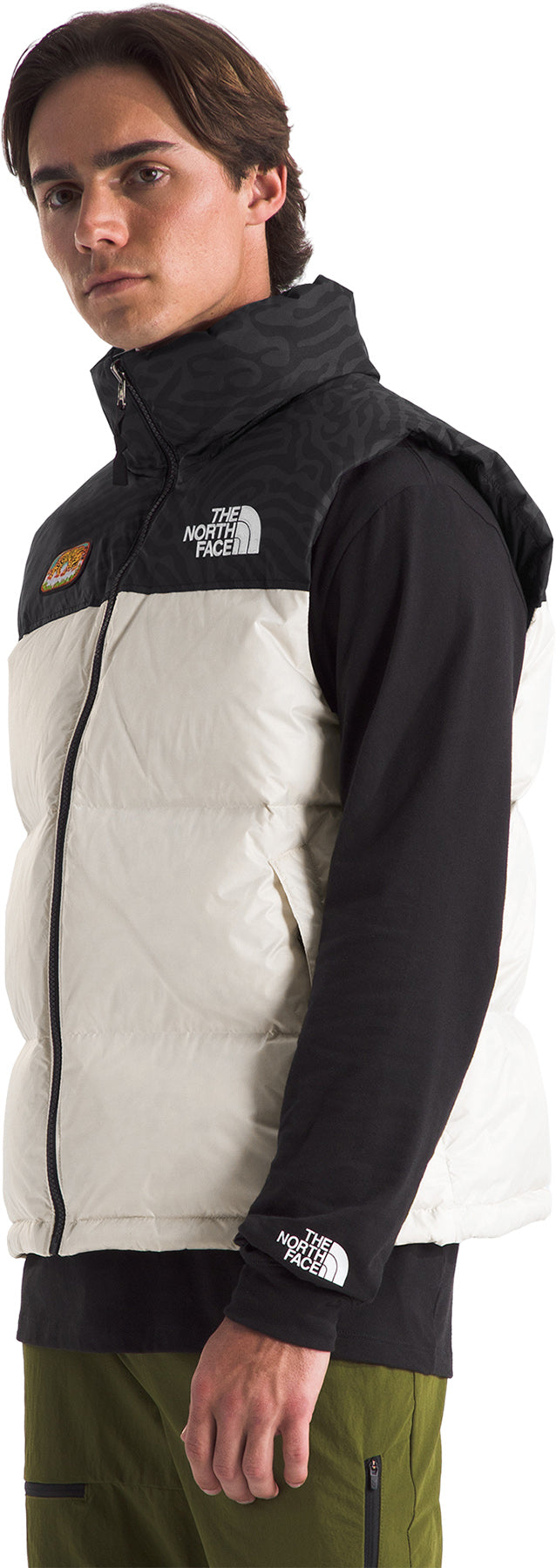 1996 Retro Nuptse Vest for Men - Lightweight Puffer Vest Jacket for Outdoor Winter Activities, Hiking & Casual Wear