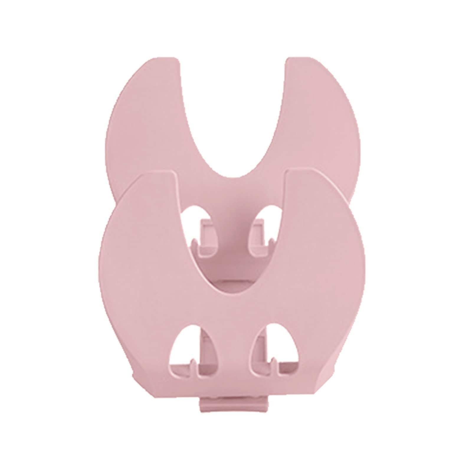 Kitchen Pot Hooks Holder - Pink Utensil Organizer for Hanging & Storage