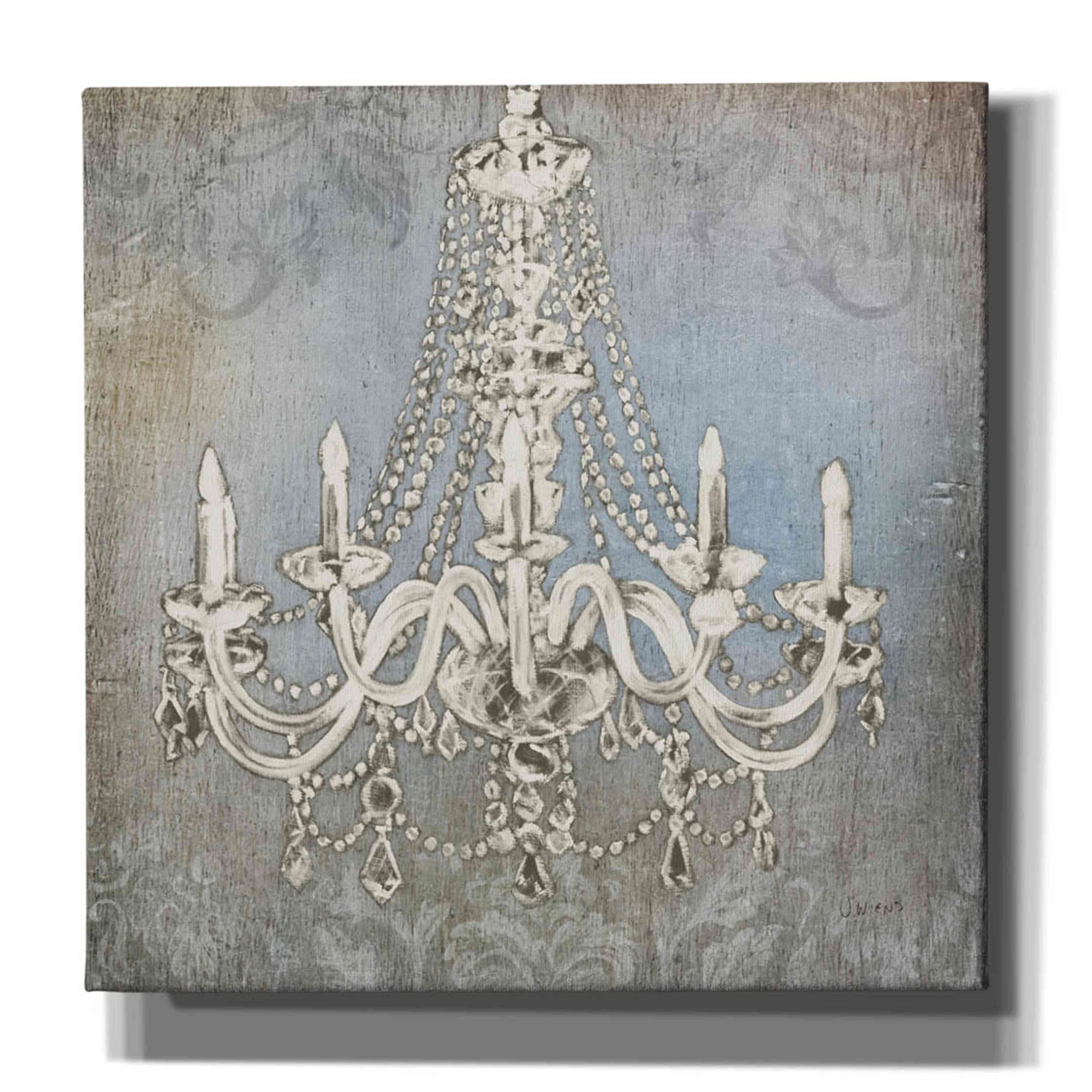 Epic Graffiti 'Luxurious Lights II' by James Wiens - 26x26 Inch Modern Canvas Wall Art for Living Room, Bedroom & Office Decor