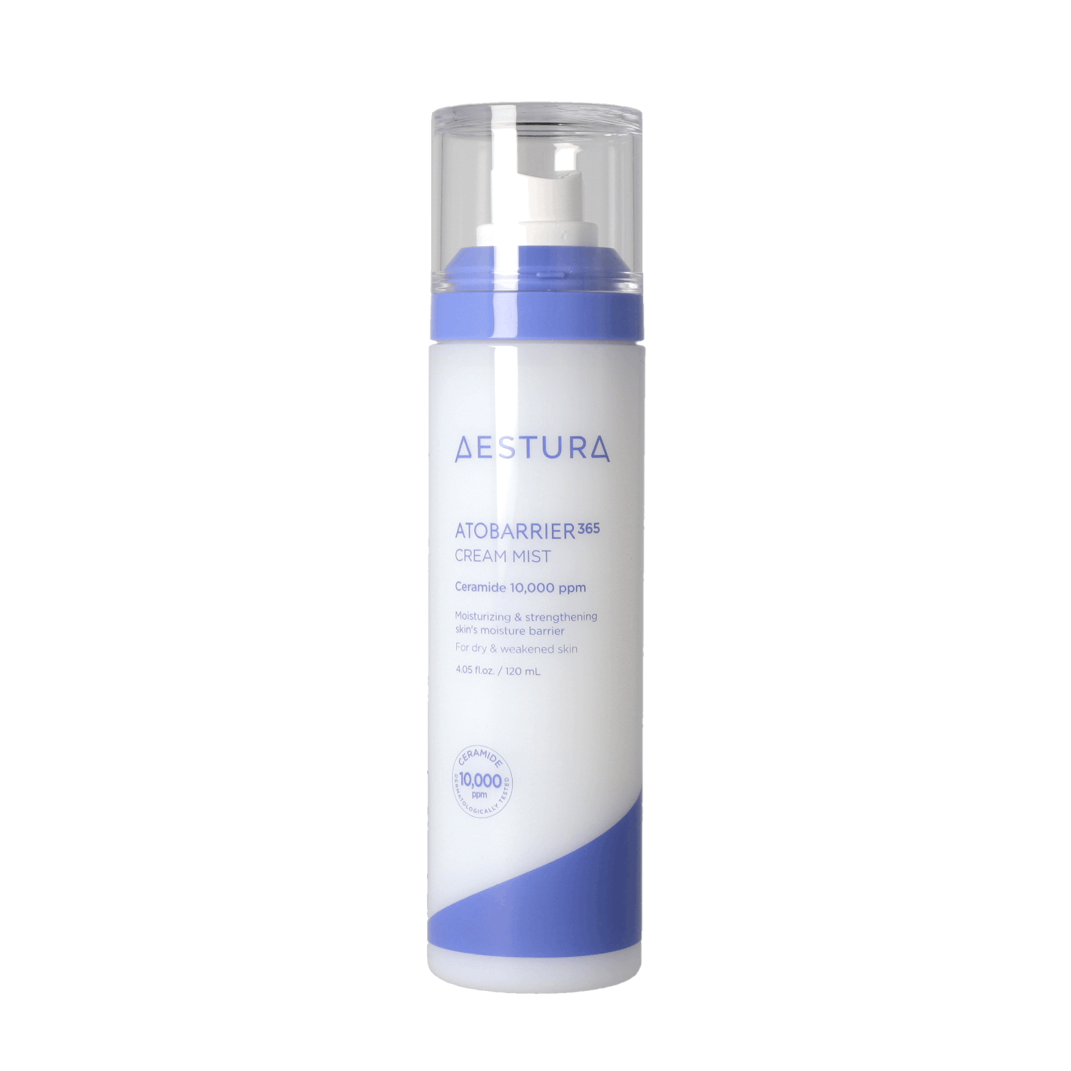 AESTURA AtoBarrier365 Cream Mist 120ml | Hydrating Facial Moisturizer Spray for Dry & Sensitive Skin | On-the-Go Skincare for Travel, Gym & Daily Use