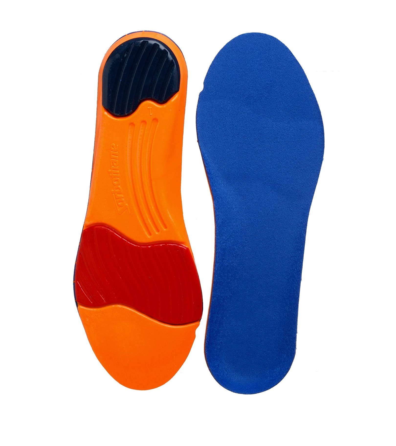 Sorbothane UltraSole Shock Absorbing Insoles for Men & Women - Size C (Men 6.5-7.5/Women 9-10) - Comfortable Shoe Inserts for Running, Walking & Standing All Day