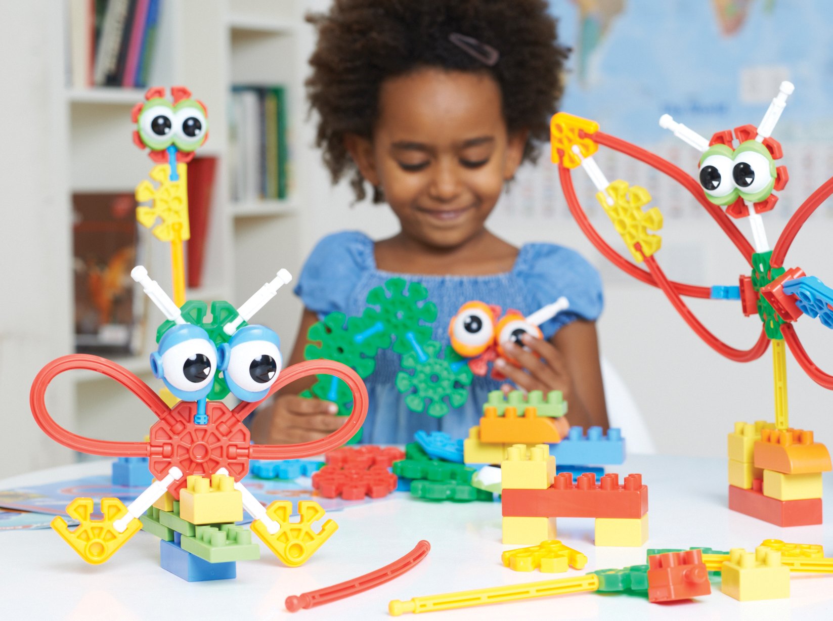 K'NEX Education Classroom Building Set - STEM Learning Toys for Kids, Creative Construction Kit for School, Home & Group Activities