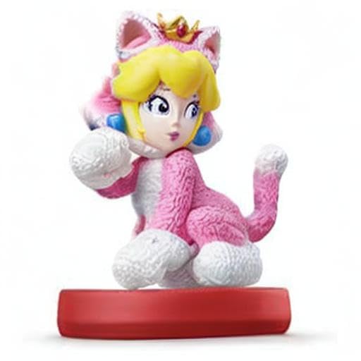 Super Mario Series Cat Peach amiibo for Nintendo Switch - Japan Import - Perfect for Collectors & Super Mario Bros. Gaming Enthusiasts