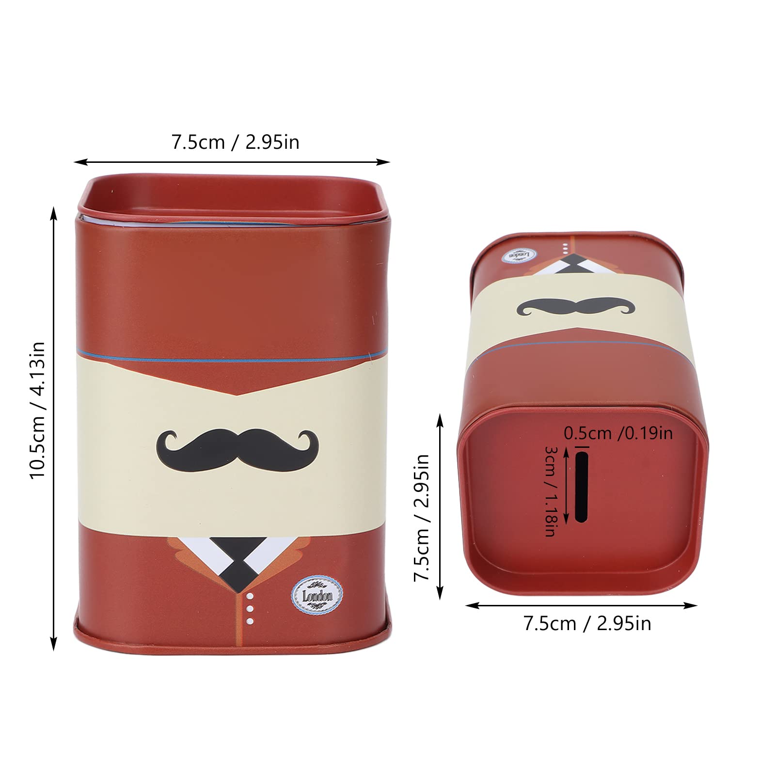 Safety Razor Blade Storage Container - Removable Design, Large Capacity & Compact Structure for Home Use | Perfect for Travel, Shaving Kits & Beard Grooming (Red)