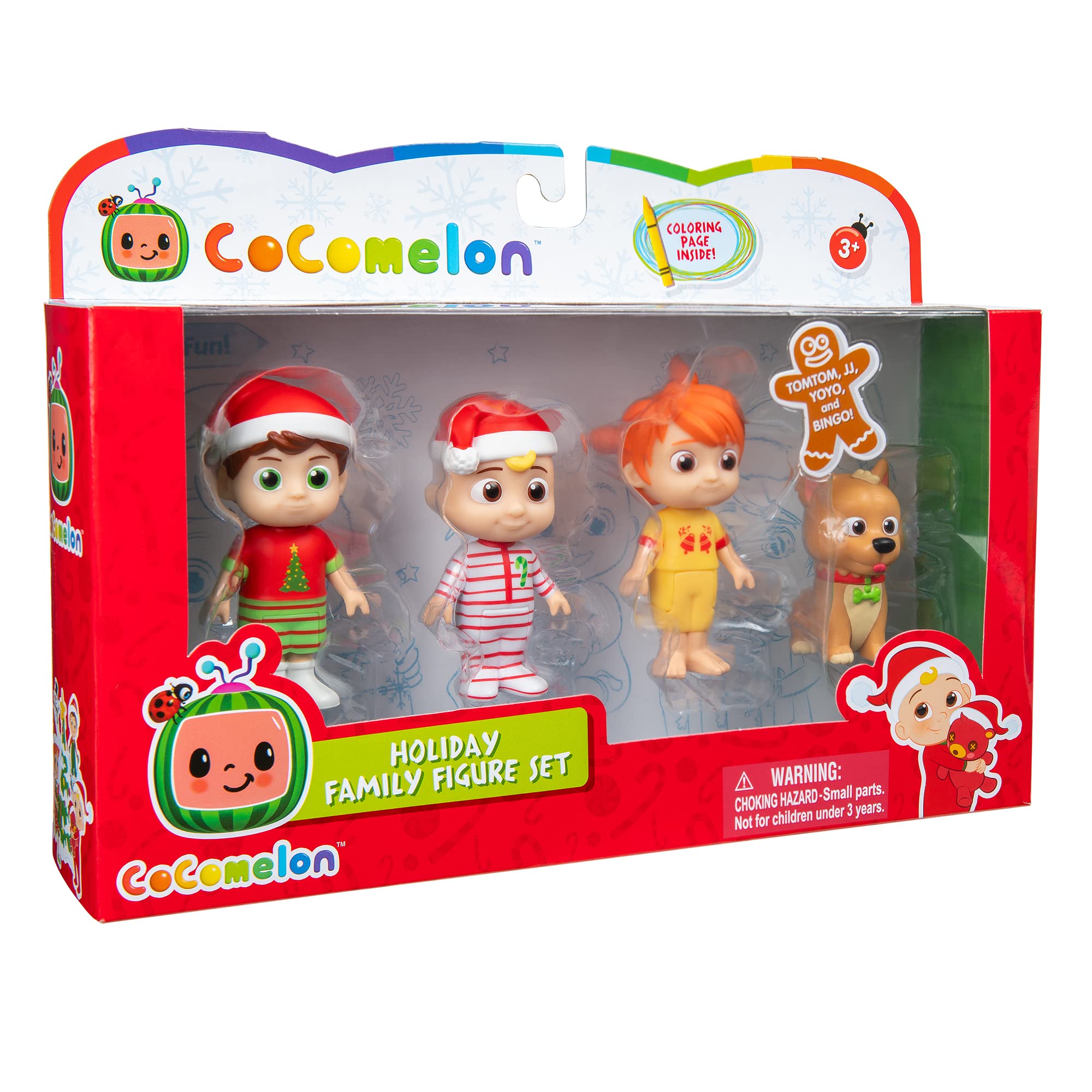 CoComelon 4-Pack Toy Figure Playset - 3