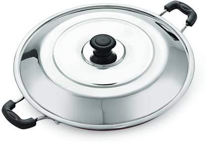 Non-Stick 12-Cavity Appam Maker Pan with Lid - Perfect for Making Appam, Appe, and Paniyaram - Ideal for Indian Breakfast and Snacks at Home