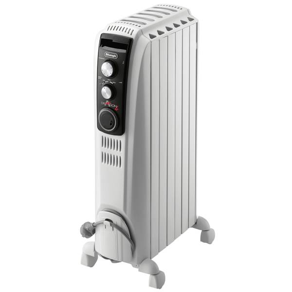 Refurbished DeLonghi TRD40615T Oil Heater with Home Essentials Warranty - Perfect for Home, Office & Winter Heating