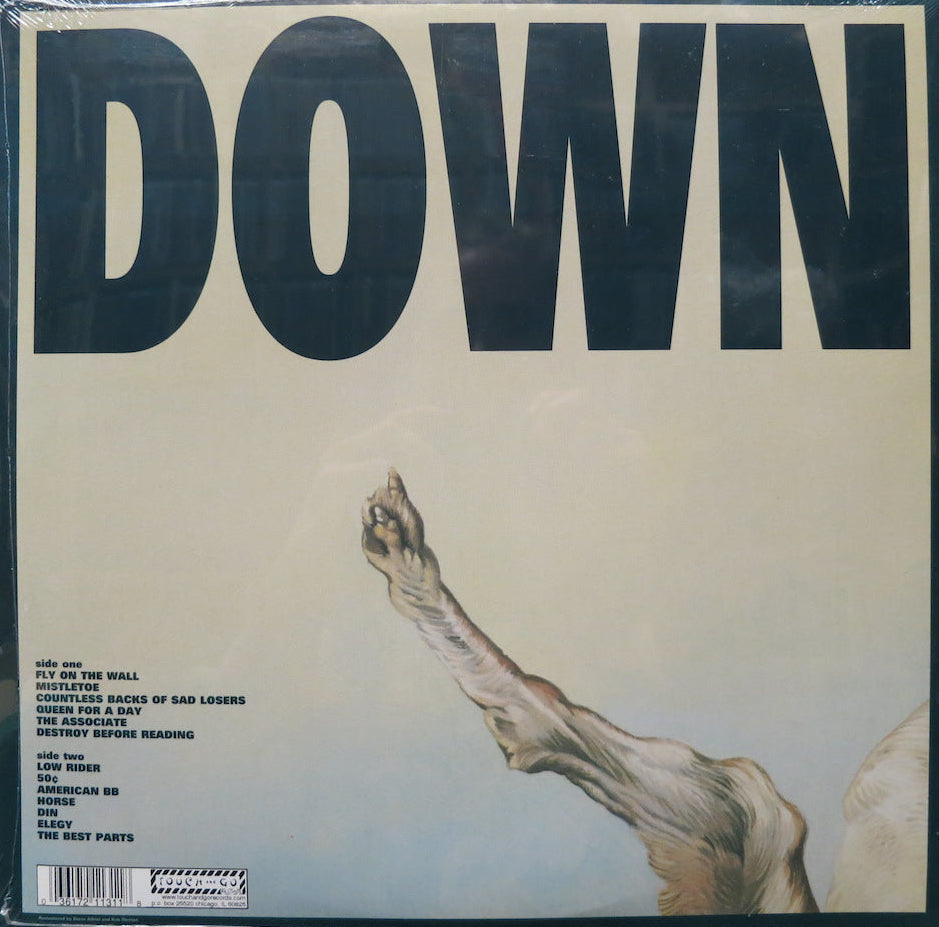 JESUS LIZARD 'Down' Remastered Vinyl LP Record | Limited Edition Alternative Rock Music Album | Perfect for Collectors & Vinyl Enthusiasts