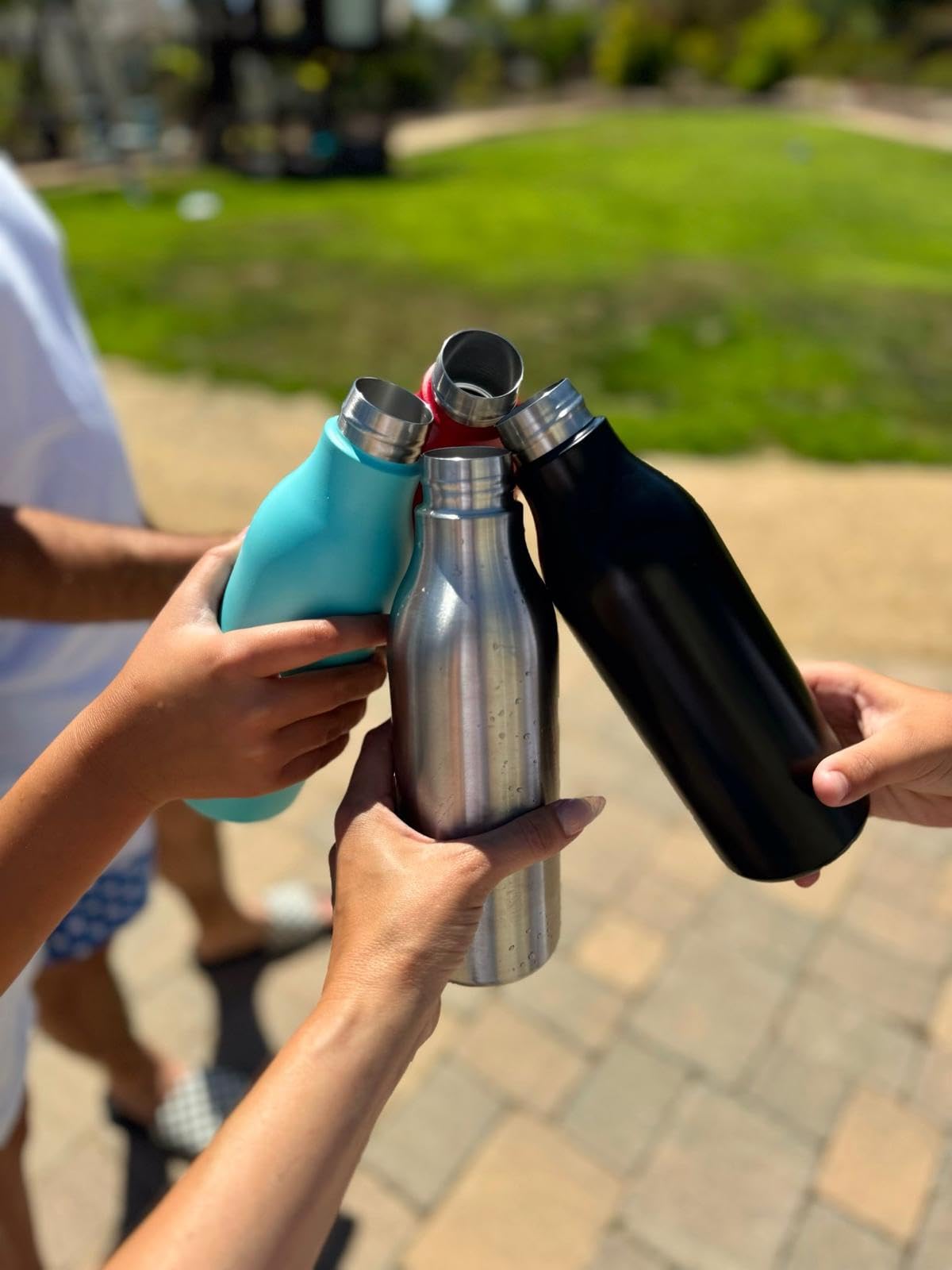 LaserGram Double Wall Insulated Stainless Steel Water Bottle with Panda Bear Design - Personalized Engraving Included | Perfect for Gym, Hiking & Outdoor Activities