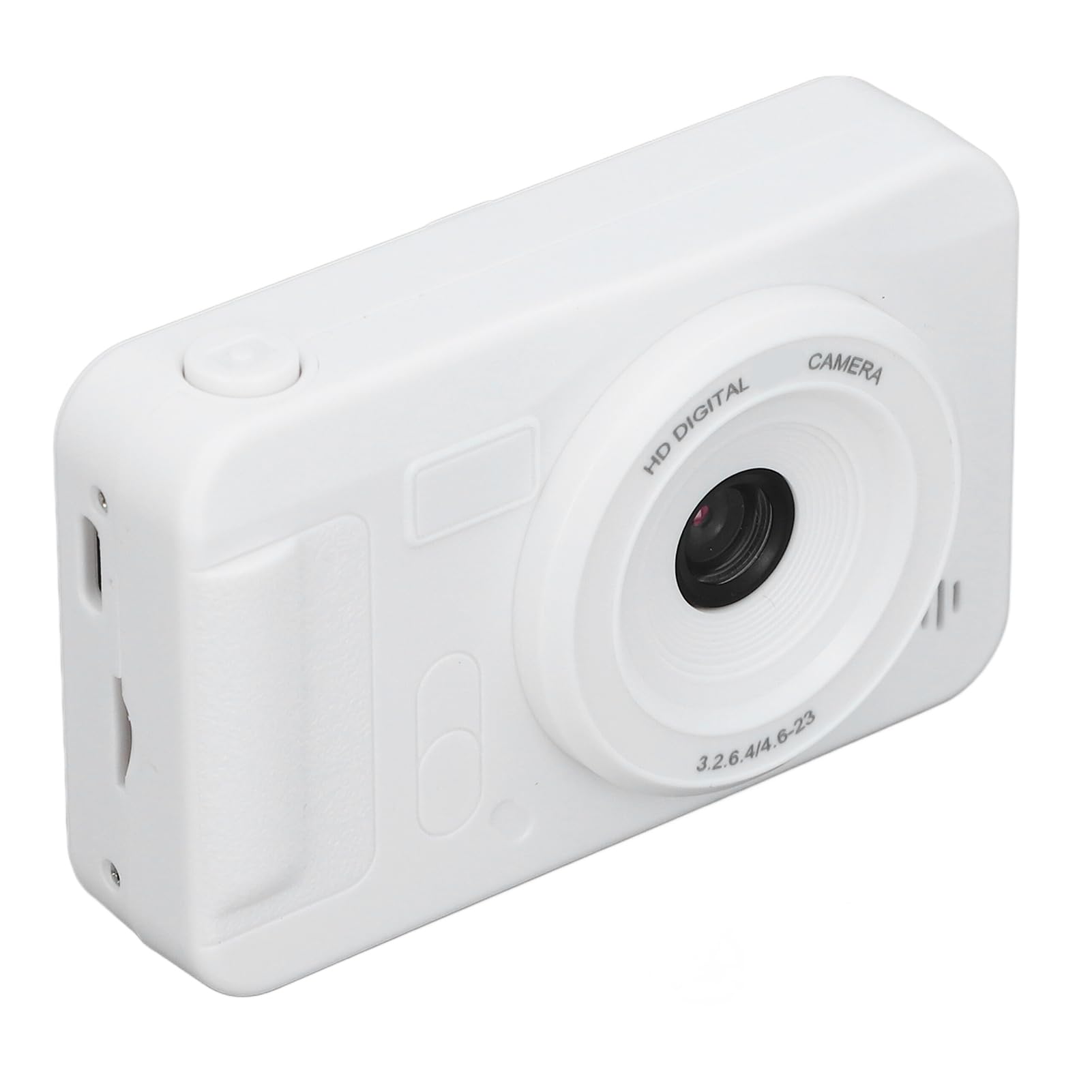 40MP Kids Digital Camera with Auto Focus - HD Video Recorder for Children, Students (White) - Perfect for Birthday Gifts, Travel & School Projects