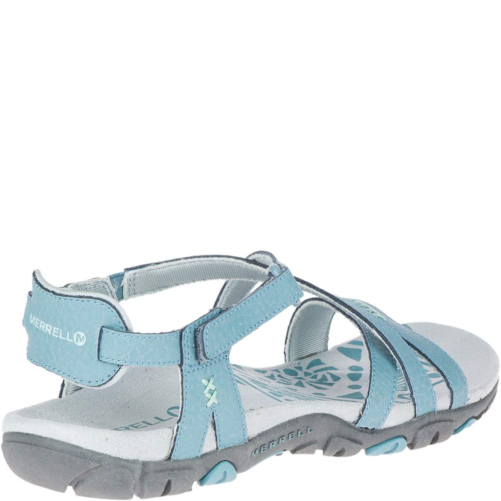 Merrell Women's Sandspur Rose Leather Sandals – Comfortable & Stylish Hiking Sandals for Outdoor Adventures, Travel & Casual Wear