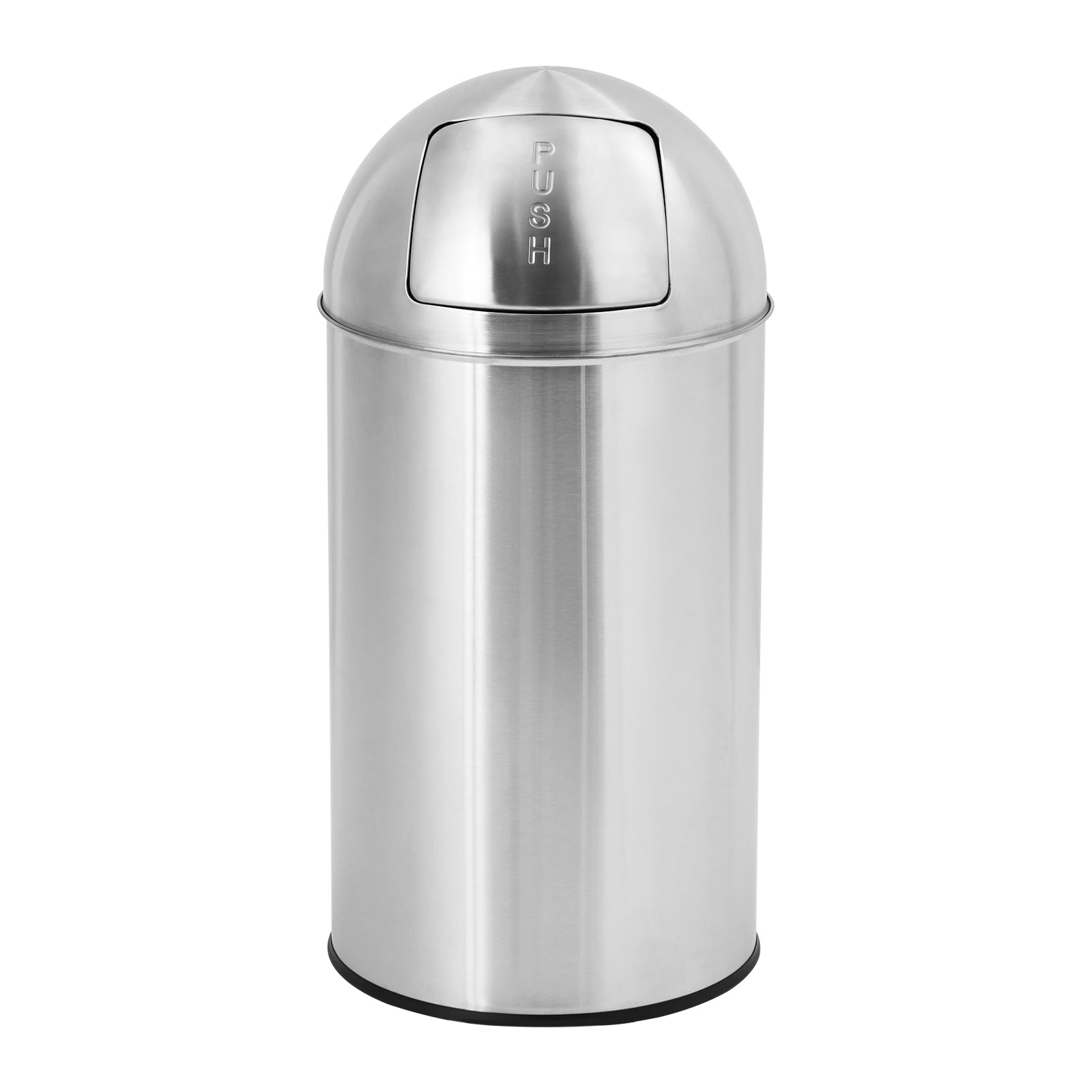 **GARVEE 18.5 Gallon (70 Liter) Stainless Steel Trash Can with Push Lid - Heavy Duty Commercial Garbage Bin, Removable Inner Bucket for Easy Cleaning - Perfect for Outdoor, Kitchen, Office & Restaurant Use**