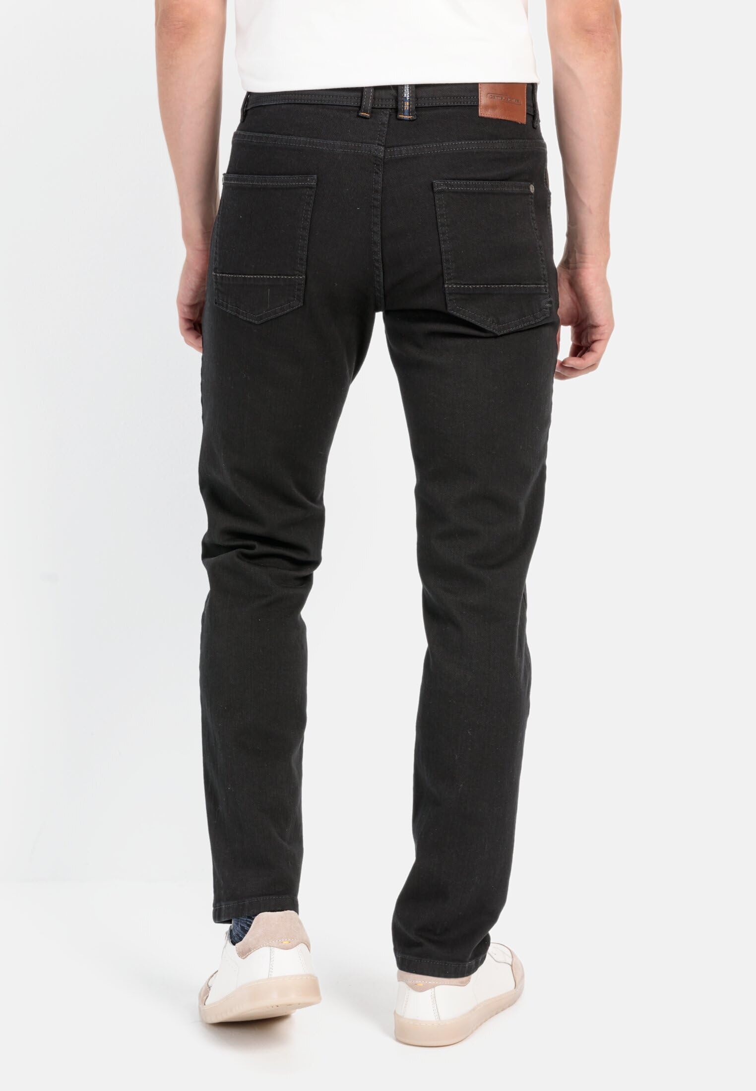 Camel Active Men's Straight Fit Denim Jeans - Classic Comfort for Casual Wear & Everyday Style