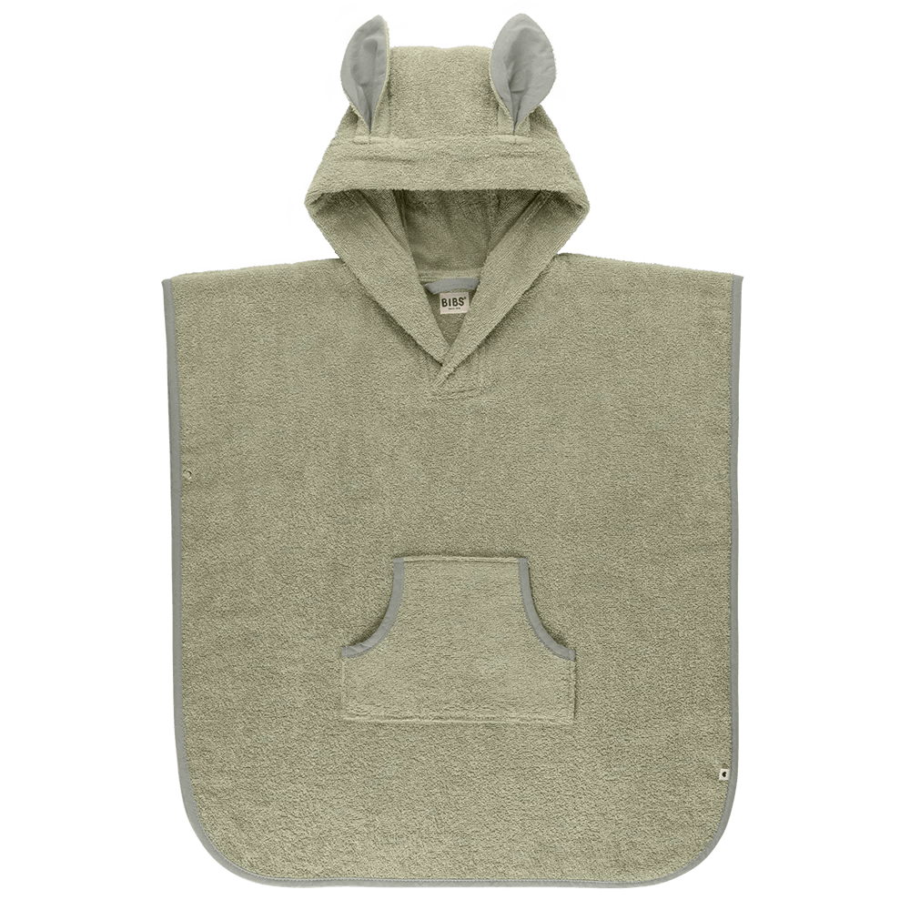 BIBS Kangaroo Poncho for Toddlers - Soft & Cozy Hooded Cape for Kids - Perfect for Outdoor Play, Preschool & Cold Weather Adventures