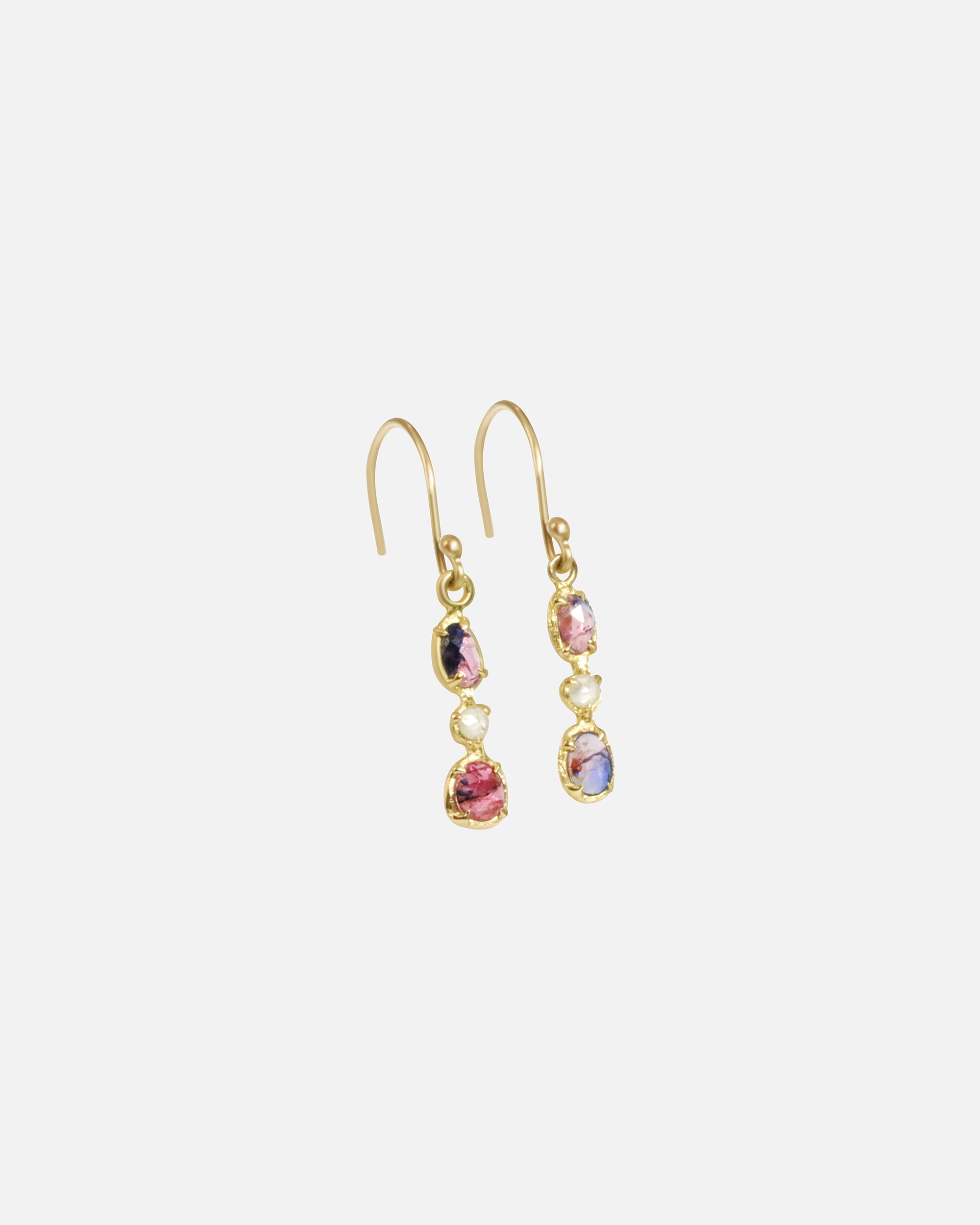 Exquisite Silk & Winza Sapphire Earrings – Handmade Sterling Silver Jewelry for Women | Elegant Gift for Weddings, Parties & Special Occasions