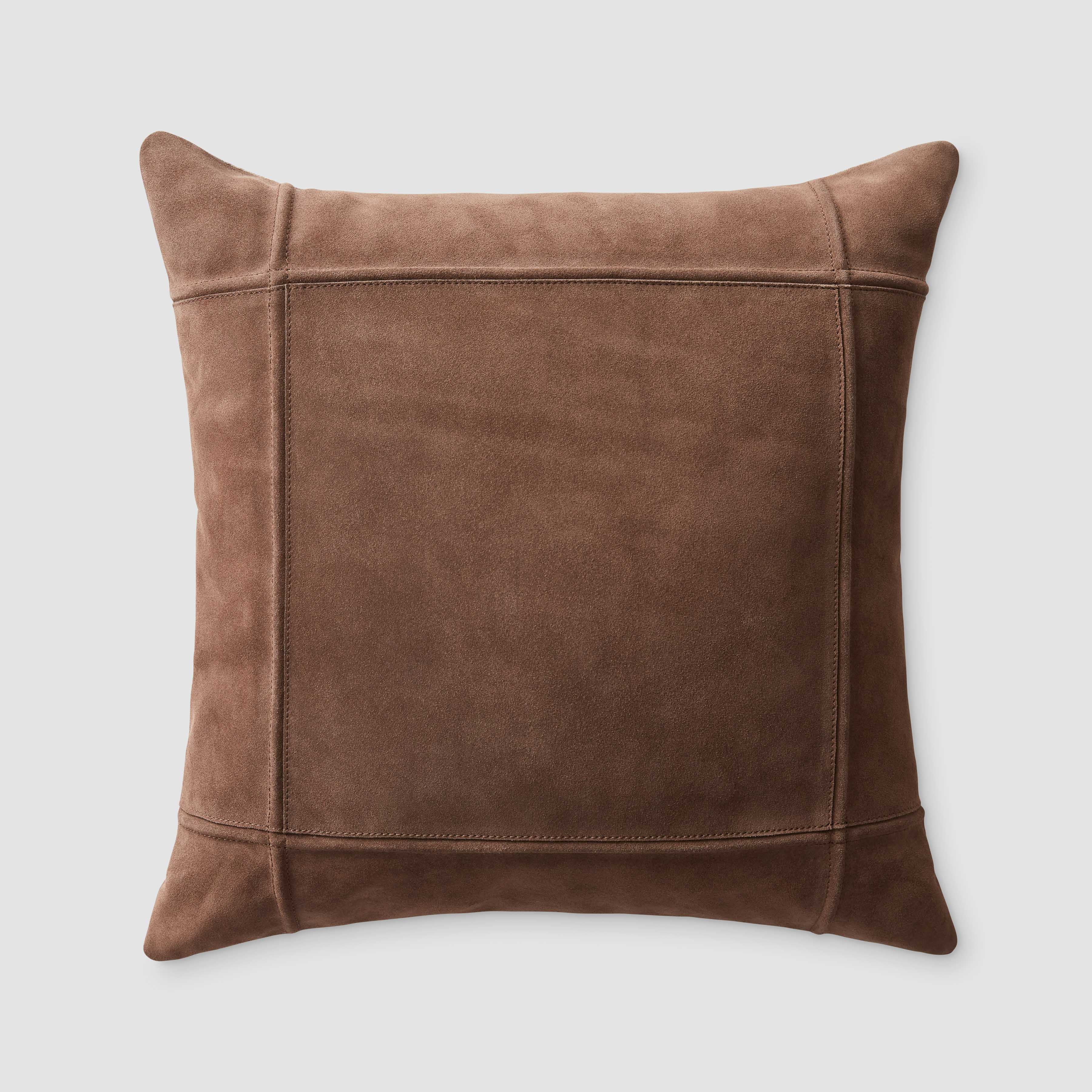 Luxury Ghama Suede Pillow - Soft & Hypoallergenic Decorative Throw Pillow for Sofa, Bed, Couch - Perfect for Living Room, Bedroom & Home Decor