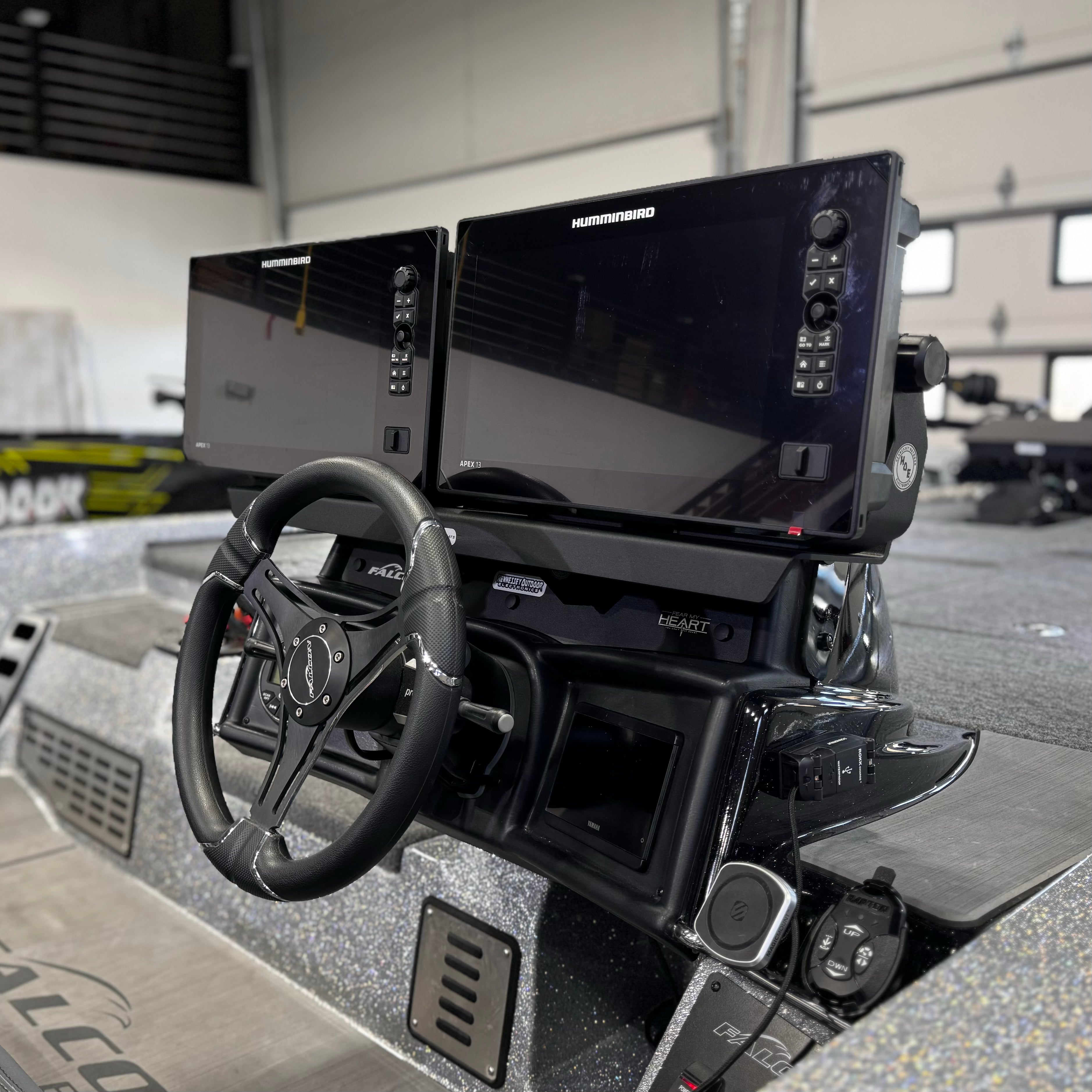 H.O.E. Dual Console Mount System for Falcon Predator Series (2021+) - Perfect for Off-Roading & Truck Accessories