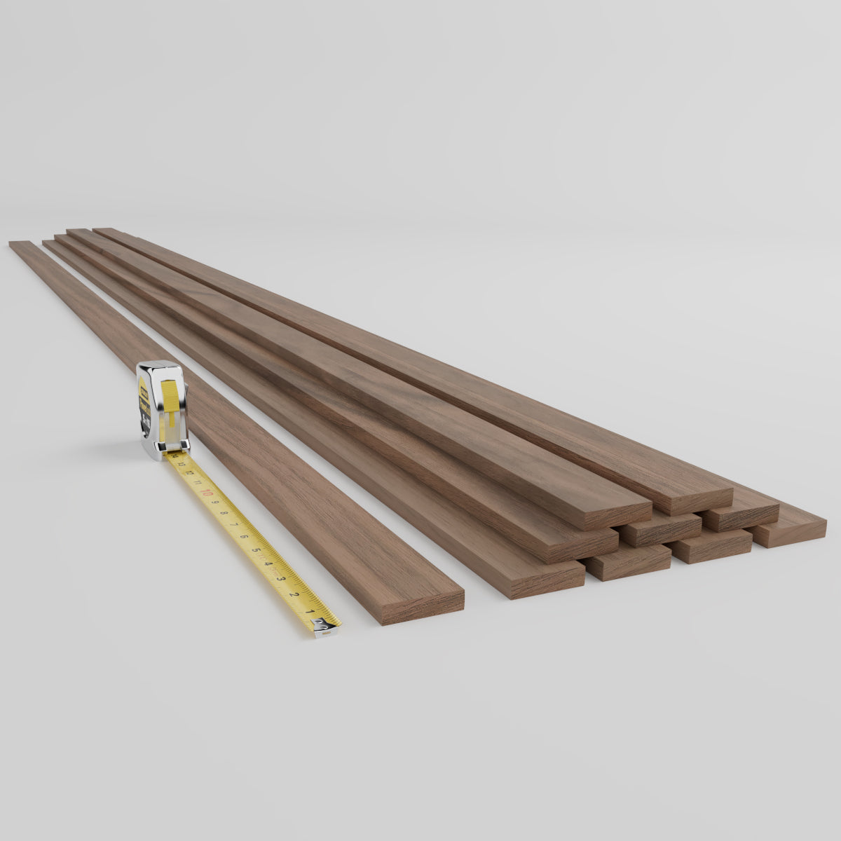 Premium Stain-Grade Hardwood Slats - Traditional Solid Wood Slats for DIY Furniture, Bed Frames & Home Decor Projects - Perfect for Rustic, Farmhouse & Modern Interior Design Styles