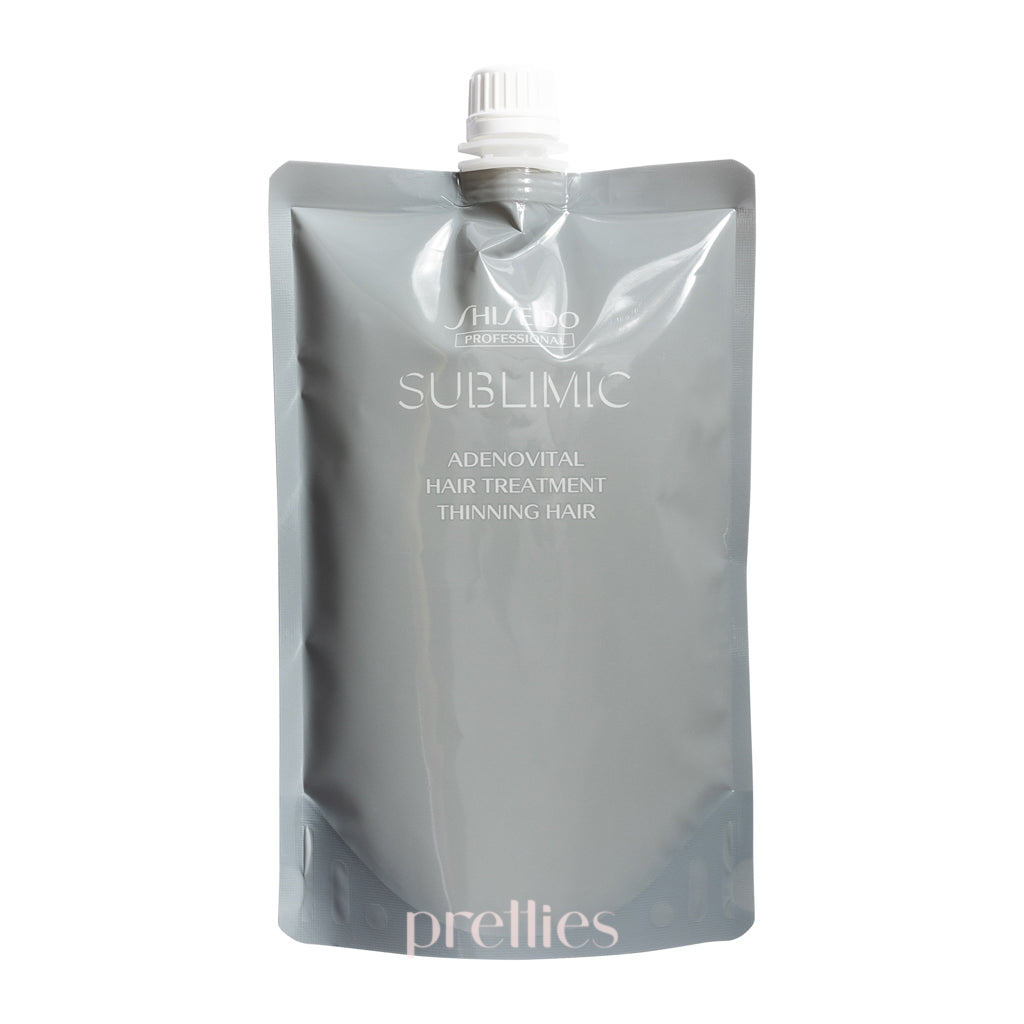 Shiseido SUBLIMIC Adenovital Hair Treatment for Thinning & Grey Hair - 450g Refill | Revitalizes & Strengthens Hair for Men & Women | Perfect for Daily Hair Care Routine