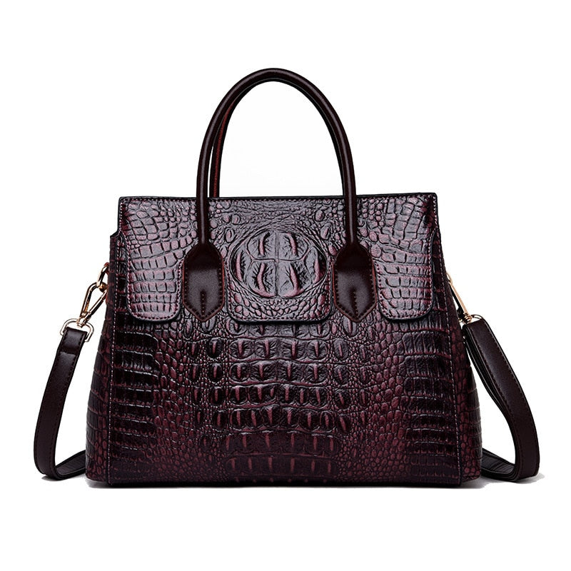 Genuine Leather Handbag for Women - Stylish & Durable Crossbody Purse for Work, Travel & Everyday Use