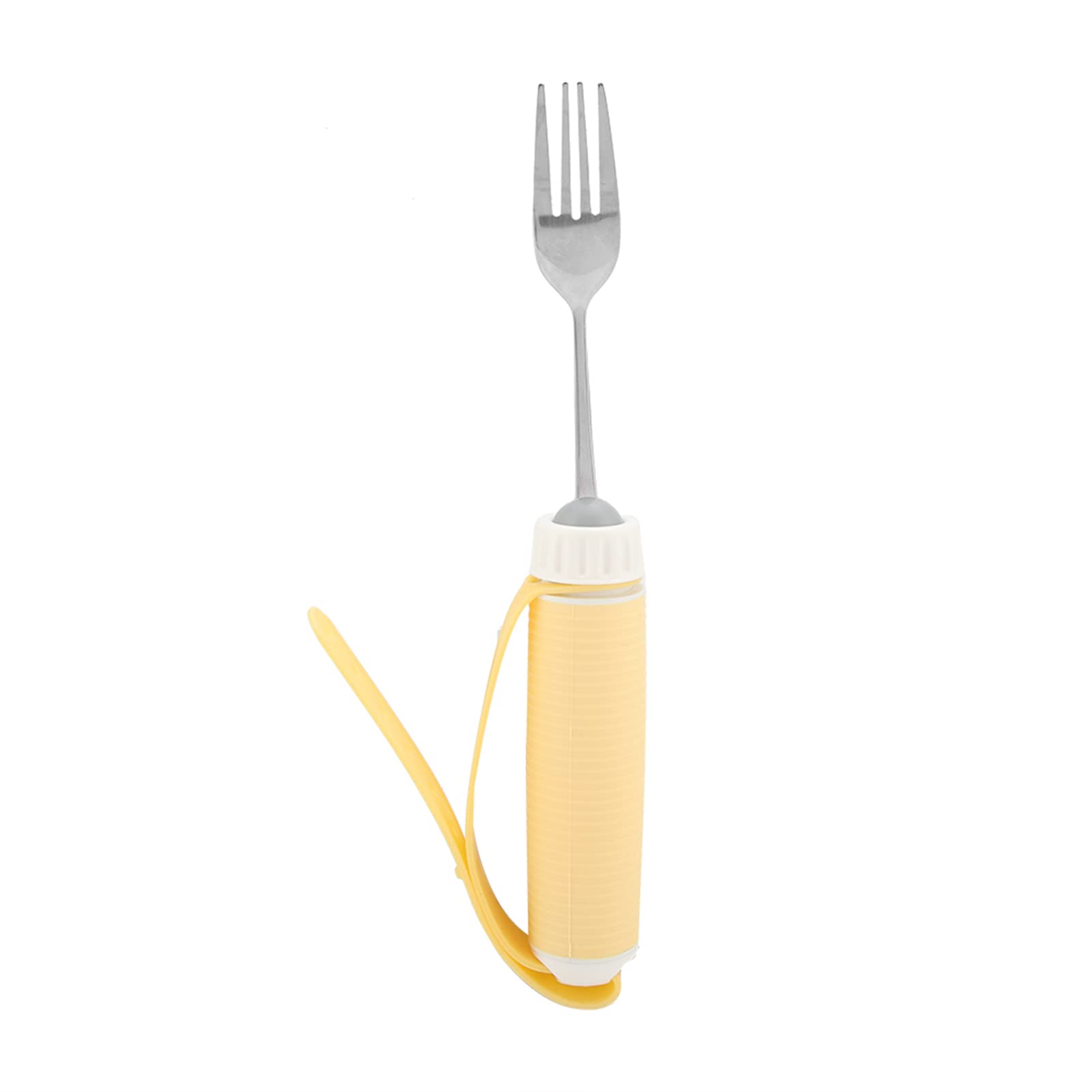 Weighted Non-Slip Adaptive Utensils for Elderly & Disabled - Stainless Steel Easy Grip Spoons & Silverware Set for Hand Tremors, Parkinson's & Arthritis - Ideal for Independent Eating & Daily Kitchen Use