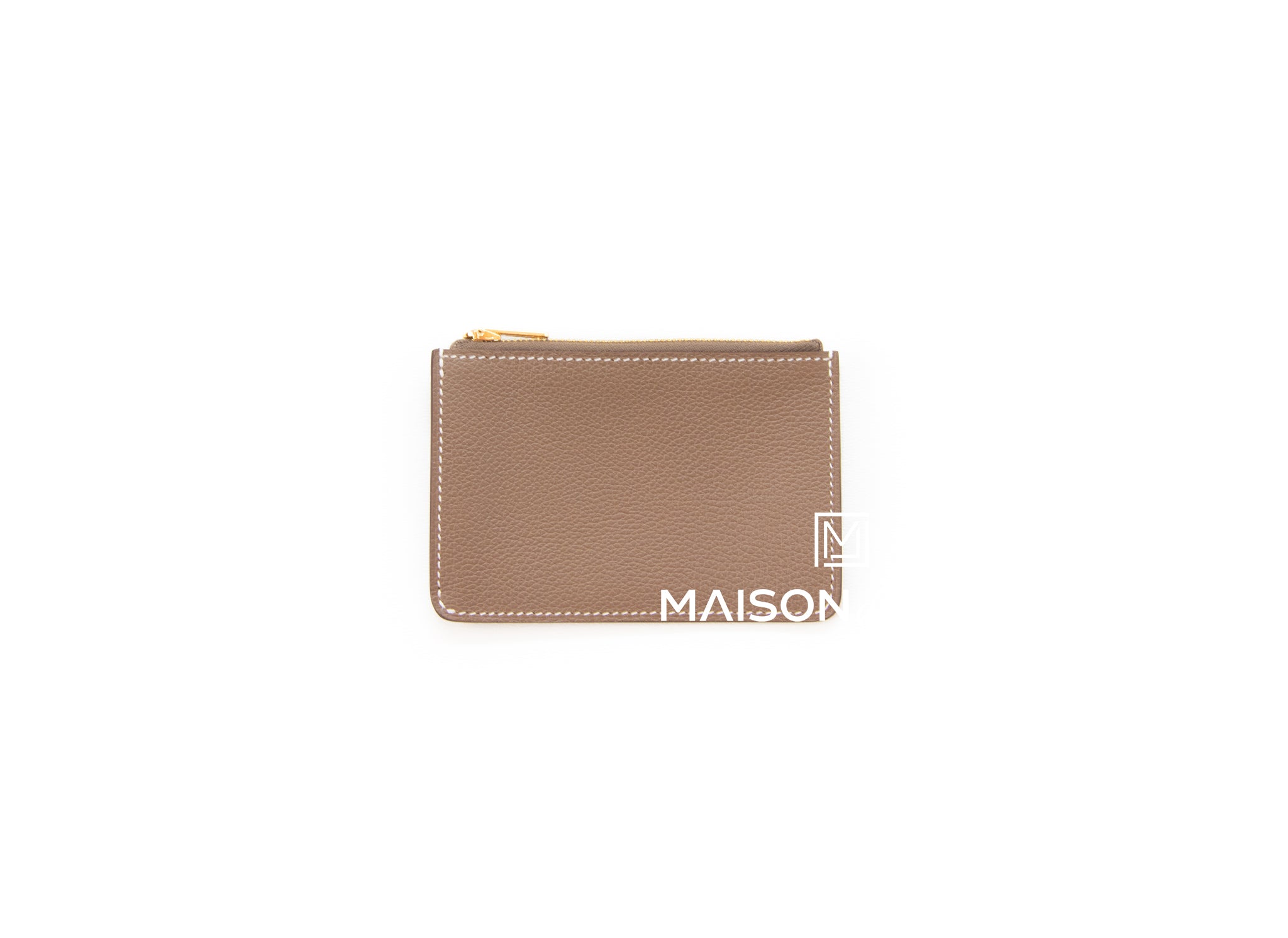 Hermes Constance Slim Wallet in Etoupe with Gold Hardware - Luxury Compact Wallet for Women, Perfect for Everyday Use and Special Occasions