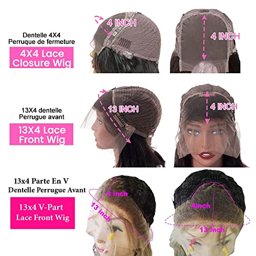 Ombre Afro Kinky Curly 13x4 Lace Front Wig for Black Women - 150% Density 1B30 Brown Brazilian Human Hair Wig with Baby Hair | 12 Inch | Perfect for Parties, Weddings & Everyday Glam