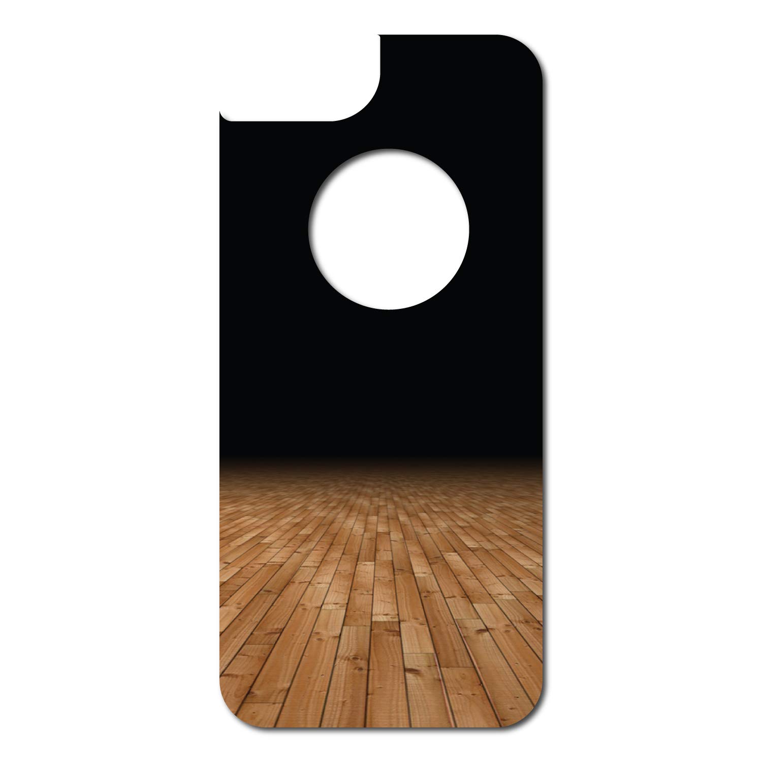 Custom iPhone 7/8 Skin for OtterBox Commuter - Basketball Court Design | Show Team Spirit