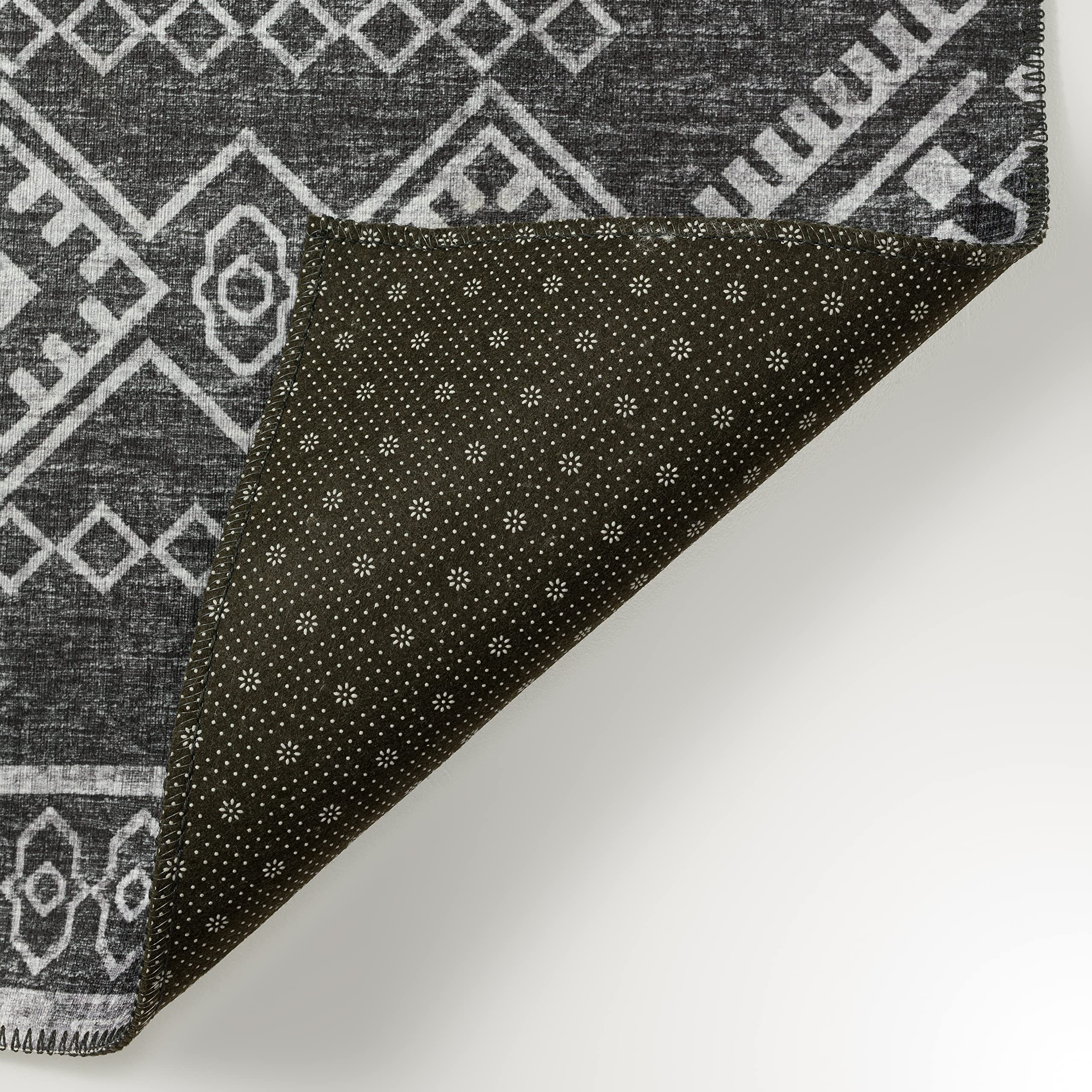 Addison Rugs Yuma AYU44 Gray 8' x 10' Area Rug - Soft Modern Living Room Carpet for Home Decor, Bedroom & Office