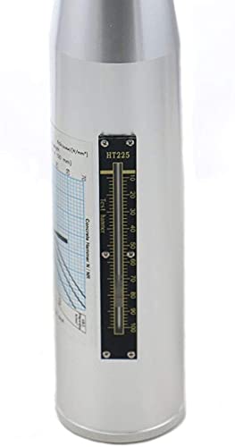 HT-225 Digital Concrete Test Hammer - Rebound Hammer with High Aluminum Shell, 10-60MPa Range for Strength Testing | Perfect for Construction, Civil Engineering & Quality Control Inspections