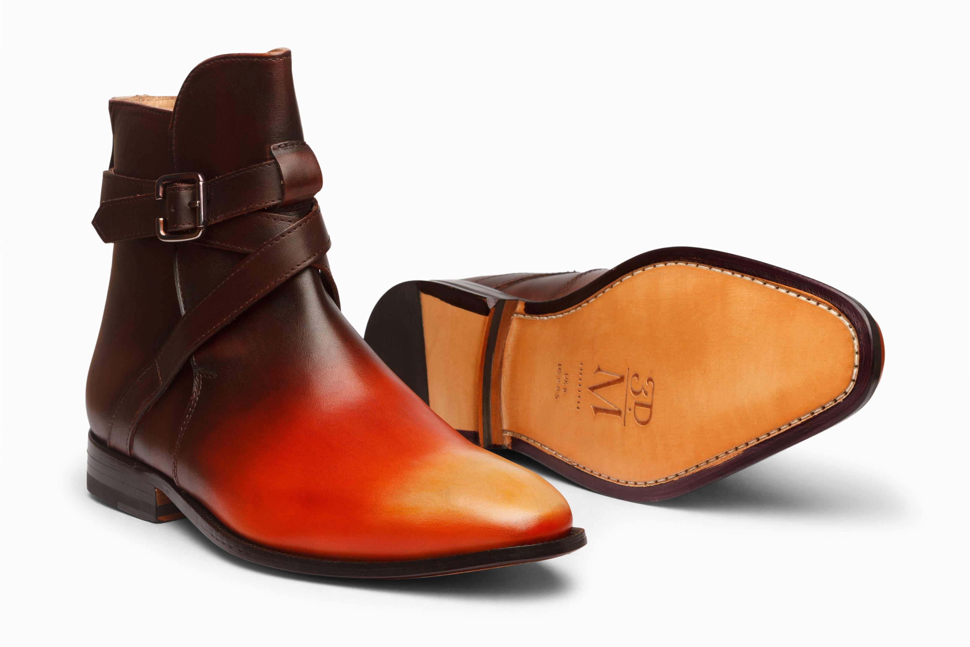 Jodhpur Boots in Fire Patina Finish – Stylish & Durable Leather Ankle Boots for Men | Perfect for Casual Wear, Riding & Outdoor Adventures