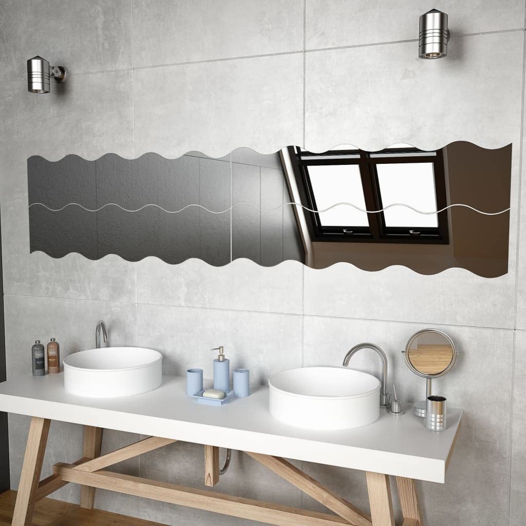 CHARMMA Decorative Wall Mirrors Set of 4 - 39.4