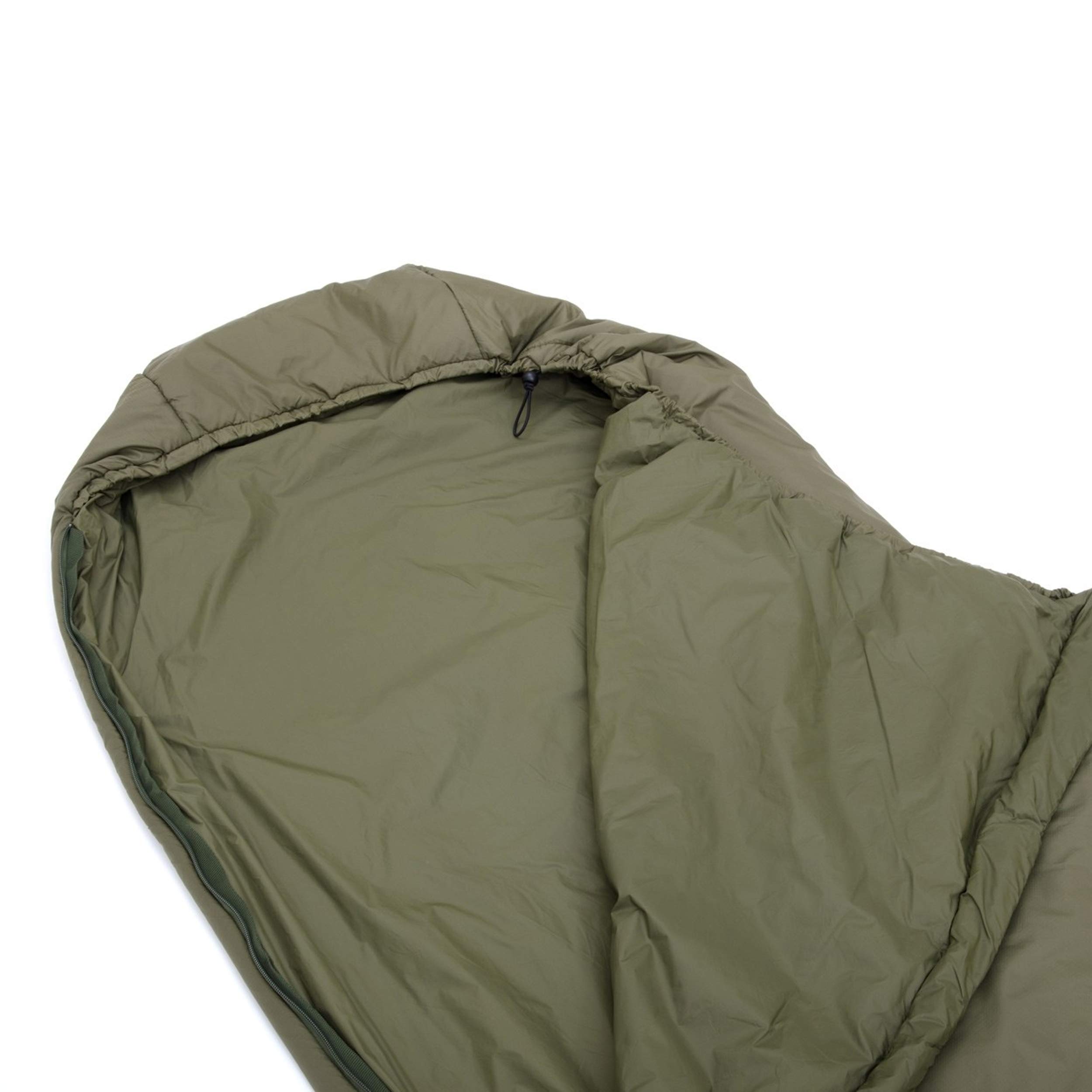 Snugpak Softie 3 Merlin Sleeping Bag - Lightweight & Compact Olive Green Camping Sleeping Bag for Backpacking, Hiking & Outdoor Adventures