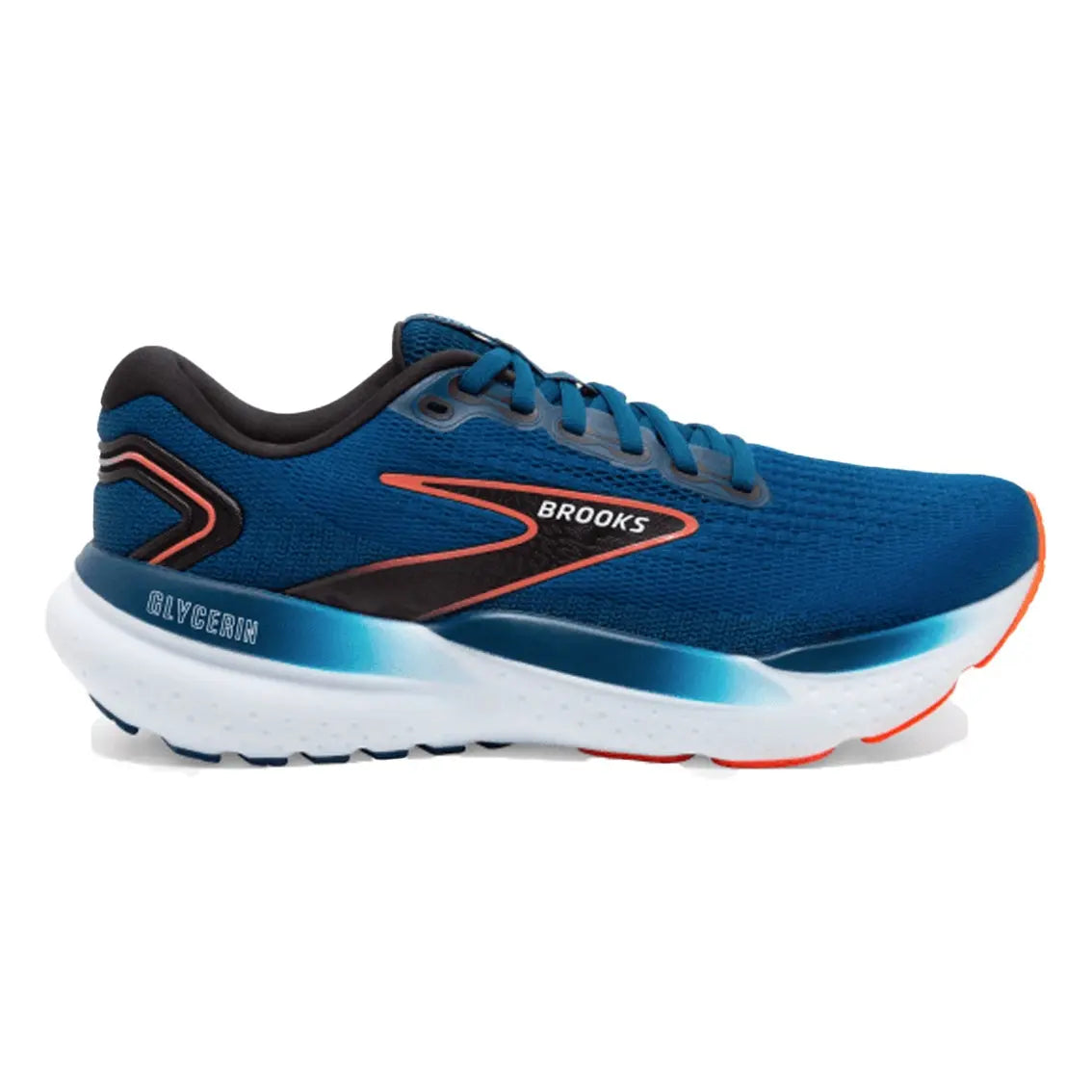 Men's Brooks Glycerin 21 Running Shoes (Wide Width) - Premium Cushioned Road Running Sneakers for Long Distance Training & Marathon