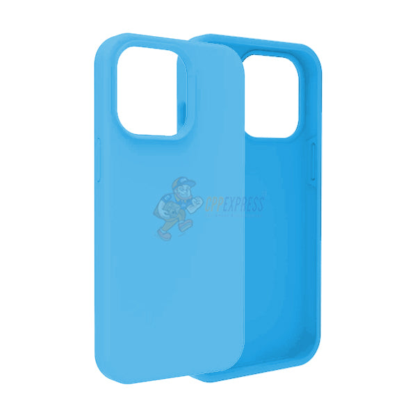 iPhone 13 Pro Slim Soft Silicone Case - Shockproof & Protective Cover in Sky Blue | Perfect for Everyday Use, Travel & Outdoor Activities