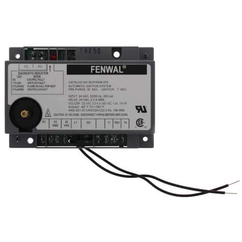 24V Direct Spark Ignition Control with 15-Second Prepurge & 10-Second TFI - Ideal for HVAC Systems, Boilers, and Industrial Burners