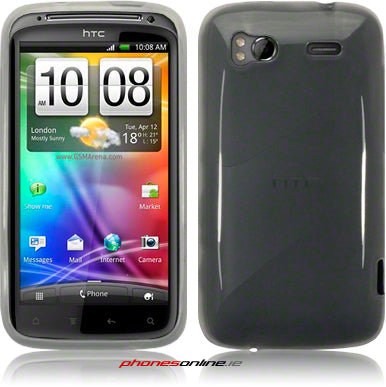 HTC Sensation Clear Gel Case - Slim Protective Cover for HTC Sensation Smartphone - Perfect for Everyday Use, Travel & Work