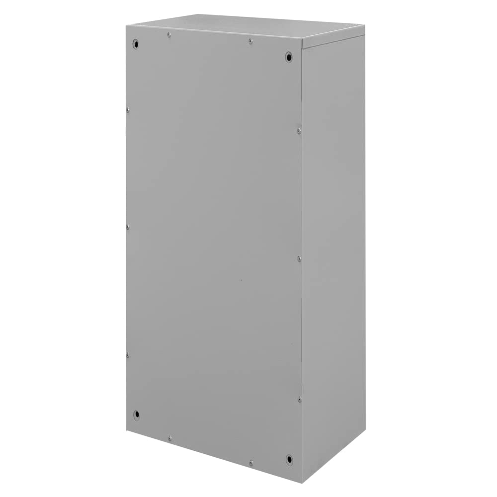 Wall-Mounted Euro GLM 7 Mailbox System with RAL 7035 Finish & Numbering - 7 Mail Slots for Letters & Correspondence - Perfect for Apartments, Condos & Residential Buildings