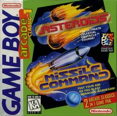 Arcade Classic: Asteroids & Missile Command Game for GameBoy - Retro Gaming Fun for Kids & Adults | Perfect for Travel, Parties & Nostalgic Gaming Sessions