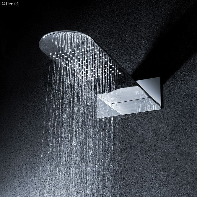 Fienza Empire High Pressure Shower Head - Polished Stainless Steel - Luxury Rainfall Showerhead for Spa-Like Bathroom Experience